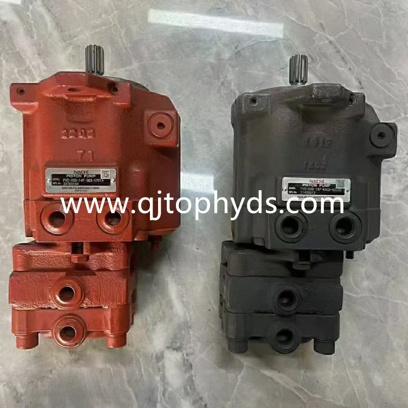 Nachi Piston Pump PVD-00B-16P-6AG3-5220A Hydraulic Main Pump with Gear Pump