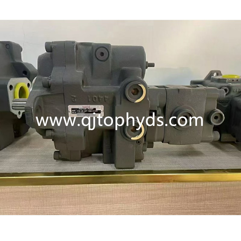 Nachi Piston Pump PVD-2B-40P-16G5-4191B Hydraulic Main Pump with Gear Pump