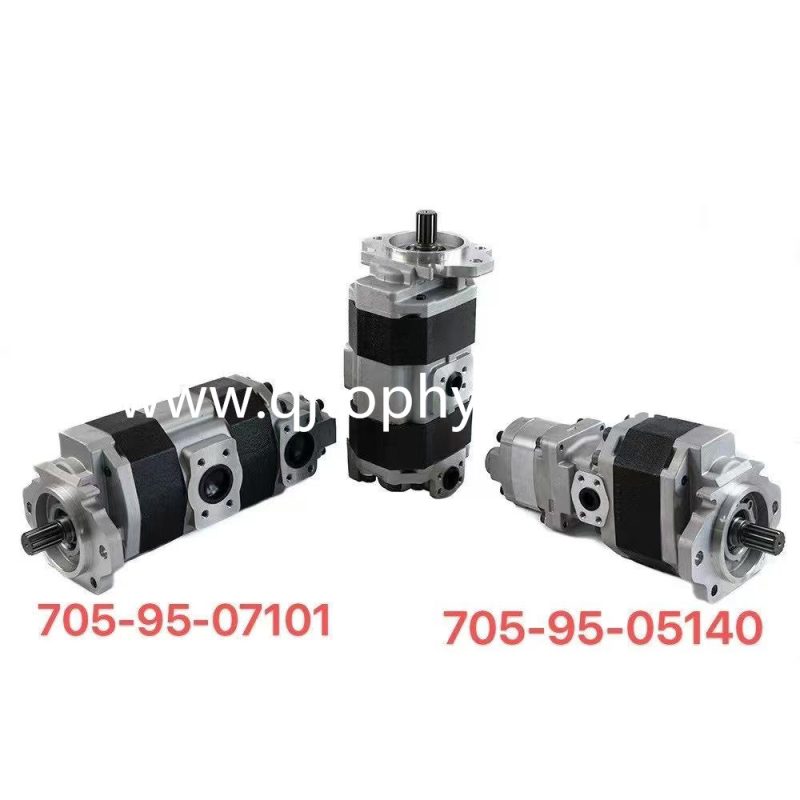 Komatsu Hydraulic Pump 705-95-07101 705-95-05140 Gear Pump for HD465-7R HD605-7R Dumper