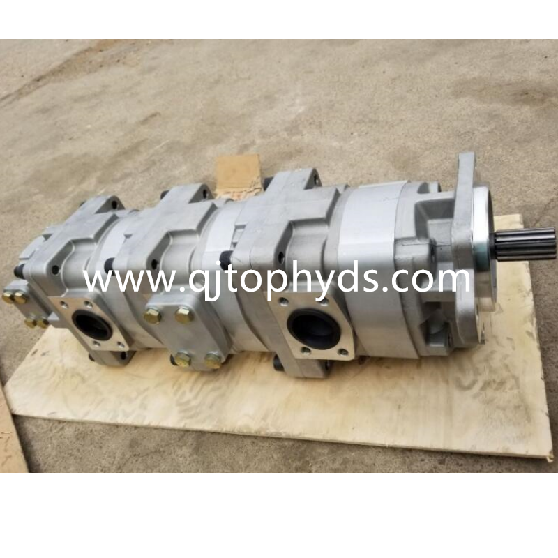 Komatsu Hydraulic Pump 705-55-34140 (SAL100+50+36+25) For Loader WA350-3 WA380-3 Gear Pump