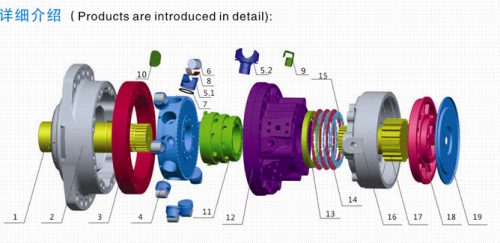 MS18 Motor Parts