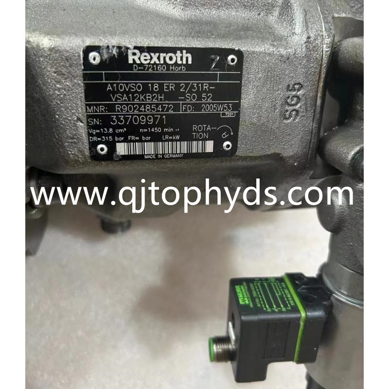 Rexroth Pump Assembly R902485472 A10VSO18ER2/31R-VSA12KB2H-SO52 Made in Germany